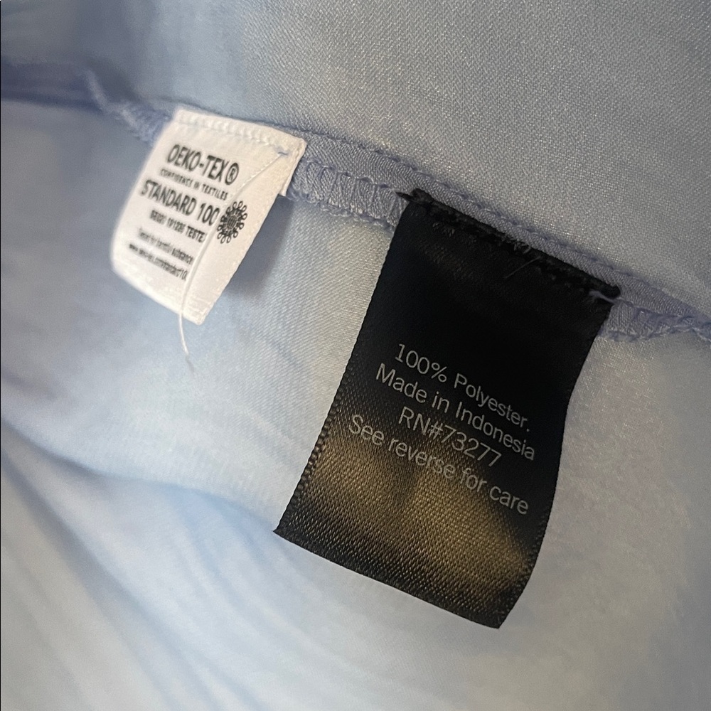 Simply Vera|Light Blue Pleated Sleeveless Flowy Chic Blouse|XL|EUC - Picture 4 of 8